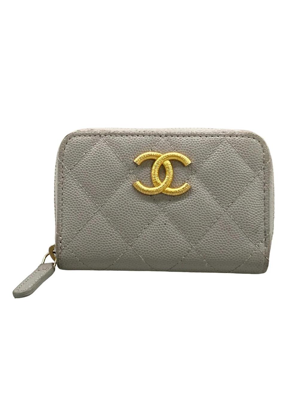 Chanel Matelasse Light Gray Calfskin #282895C97B